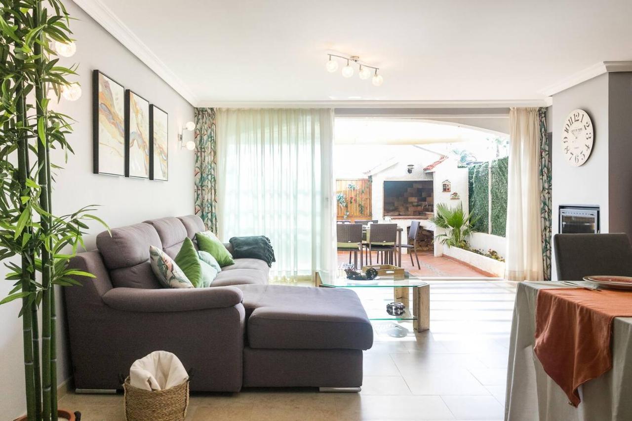Bungalow Altea Junto Al Casco Antiguo, Piscina Y Barbacoa Luaran gambar