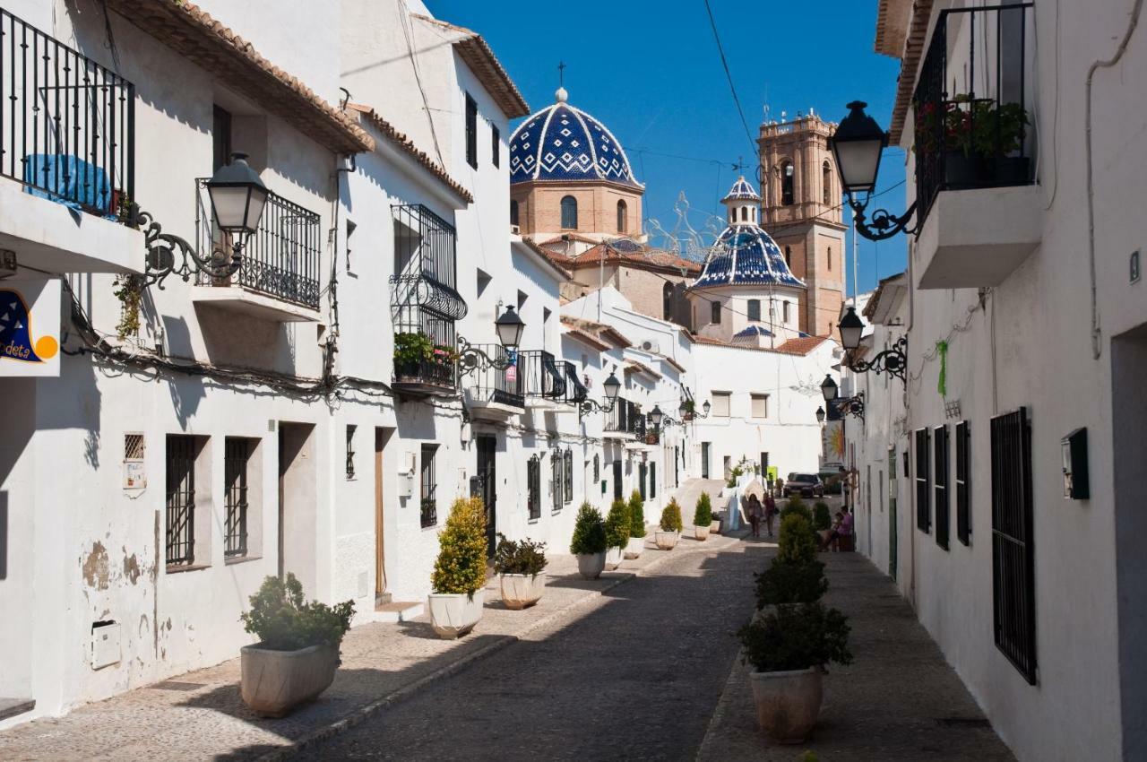 Bungalow Altea Junto Al Casco Antiguo, Piscina Y Barbacoa Luaran gambar